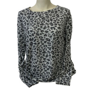 Peace, Love & Dreams Animal Print Soft Sweater